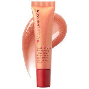 New/Sealed, Pout Preserve Peptide Glimmer Lip Treatment Strawberry Sorbet Glimmr